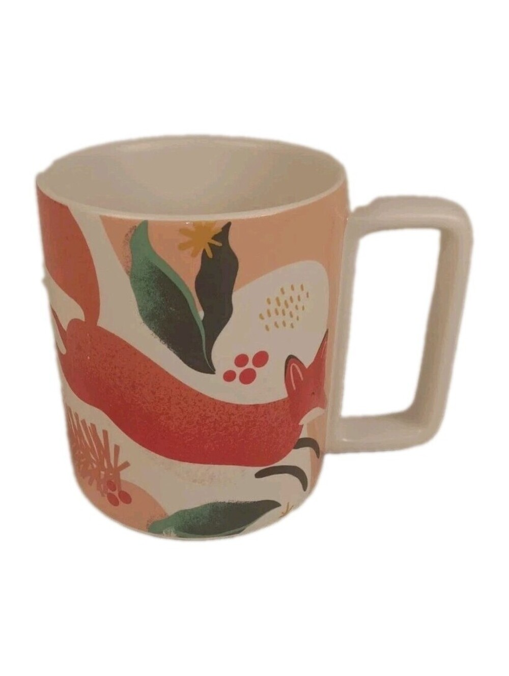 Starbucks Christmas 2019 Red Fox Coffee Mug Tea Cup 12 oz Ceramic